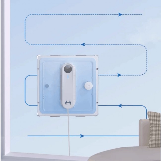 HUTT | Windows Cleaning Robot | W9 | Corded | 3800 Pa | White