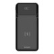 Savio BA-09 power bank Lithium Polymer (LiPo) 37 mAh Wireless charging Black Savio BA-09 power bank Lithium Polymer (LiPo) 37 mAh Wireless charging Black
