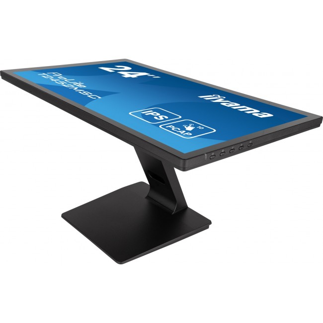 iiyama ProLite 23.8 PCAP 10pt touchscreen monitor featuring IPS panel technology, Edge-to-Edge glass design and anti Anti Glare coating iiyama ProLite 23.8 PCAP 10pt touchscreen monitor featuring IPS panel technology, Edge-to-Edge glass design and anti Anti Glare coating