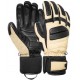 REUSCH MASTER PRO GLOVES SIZE 8.5 BEIGE AND BLACK