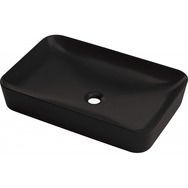 Ceramic countertop washbasin - 60x40 cm