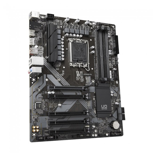 Gigabyte B760 DS3H DDR4 Motherboard - Supports Intel Core 14th CPUs, 18+2+1 Phases Digital VRM, up to 5333MHz DDR4 (OC), 2xPCIe 4.0 M.2, GbE LAN, USB 3.2 Gen 2 Gigabyte B760 DS3H DDR4 Motherboard - Supports Intel Core 14th CPUs, 18+2+1 Phases Digital VRM, up to 5333MHz DDR4 (OC), 2xPCIe 4.0 M.2, GbE LAN, USB 3.2 Gen 2