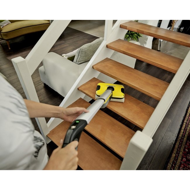 K rcher FC 7 Cordless Electric broom Battery Dry&wet Bagless Silver, Yellow