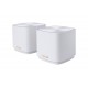 ASUS ZenWiFi XD5 (W-2-PK) Dual-band (2.4 GHz / 5 GHz) Wi-Fi 6 (802.11ax) White Internal