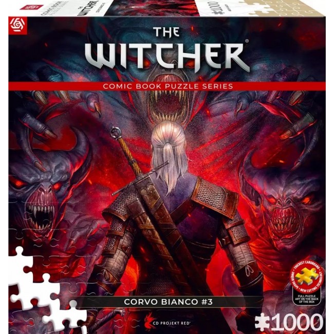 Puzzle Good Loot Comic Book - The Witcher: Corvo Bianco 1000 pc(s)