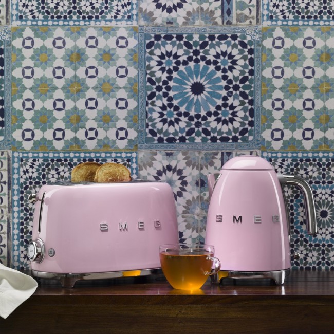 Smeg 50's Style Toaster TSF03PKEU Pink