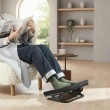 Maclean MC-460 Ergonomic Footrest Leg Foot Rest Infinitely Adjustable Angle Under Desk Removable Cushion Cushioned