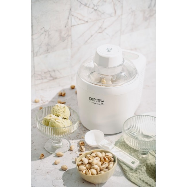 Camry Premium CR 4481 ice cream maker Gel canister ice cream maker 0.7 L 90 W White Camry Premium CR 4481 ice cream maker Gel canister ice cream maker 0.7 L 90 W White