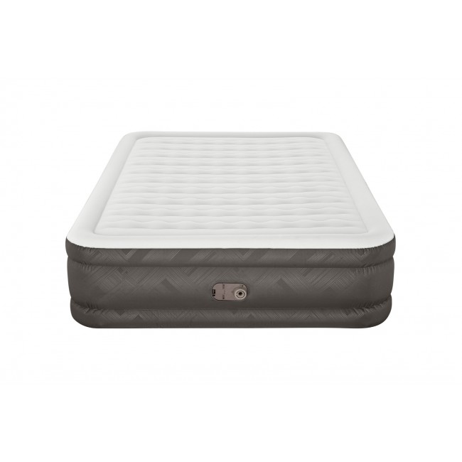Bestway Fortech Air Mattress Queen with Built-in AC Pump and Antimicrobial Coating 2.03 m x 1.52 m x 46 cm