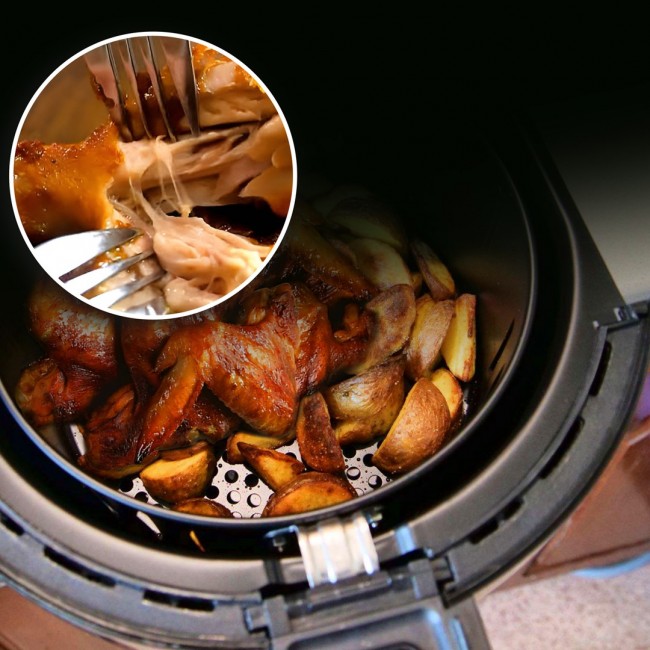 Extralink Smart Life Air Fryer SJ-200 2L EU | Air Fryer | 1000W