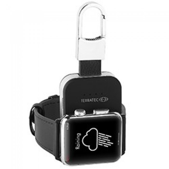 Terratec Charge AIR Key 950 mAh Wireless charging Black, Silver