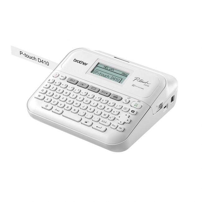Brother PT-D410 label printer Thermal transfer 180 x 180 DPI 20 mm/sec Wired TZe QWERTY