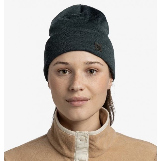 Buff Heavyweight Merino Wool Hat Hat Green