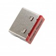 Smartkeeper CSK-PC01P port blocker USB Type-A Red, Stainless steel Plastic 10 pc(s)