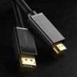 Ugreen 10203 video cable adapter 3 m DisplayPort HDMI Black Ugreen 10203 video cable adapter 3 m DisplayPort HDMI Black