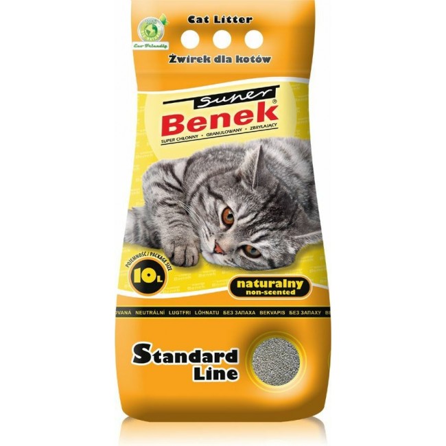 Certech Super Benek Standard Natural - Cat Litter Clumping 10 l