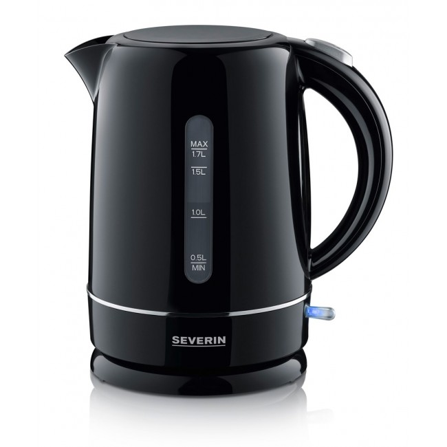 Severin WK 4322 electric kettle 1.7 L 2200 W Black