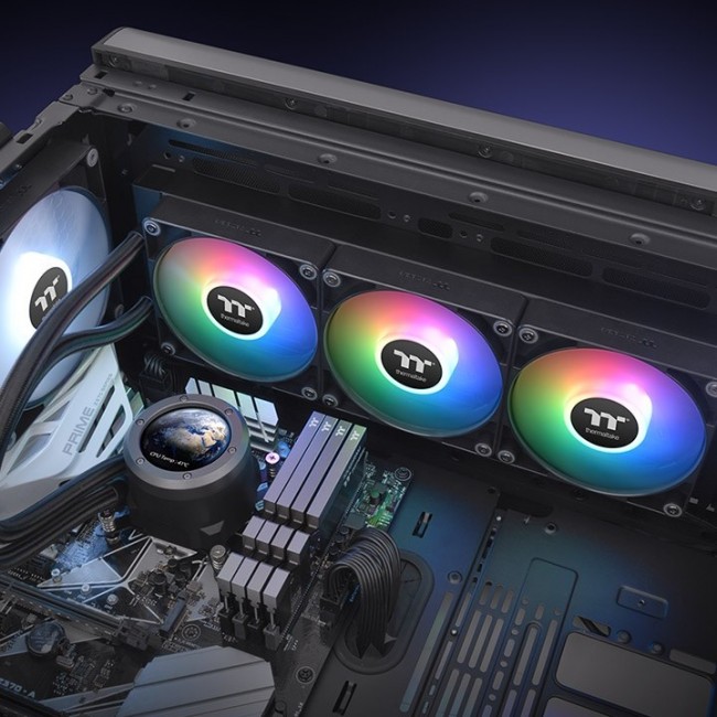 Thermaltake TH360 V2 Ultra Processor All-in-one liquid cooler 12 cm Black Thermaltake TH360 V2 Ultra Processor All-in-one liquid cooler 12 cm Black