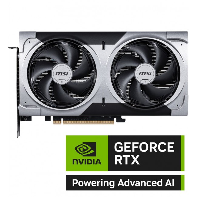 MSI VENTUS GeForce RTX 5060 TI 16G 2X OC PLUS NVIDIA 16 GB GDDR7 MSI VENTUS GeForce RTX 5060 TI 16G 2X OC PLUS NVIDIA 16 GB GDDR7
