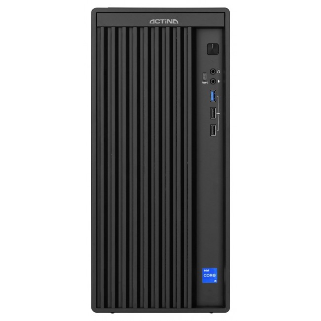 Actina 5901443418047 PC Intel Core i5 i5-14400 16 GB DDR5-SDRAM 500 GB SSD Windows 11 Home Mini Tower Black