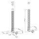 Maclean MC-914 Universal Soundbar Mount Speaker Holder Mounting Under TV up to 15kg VESA Space Saving Maclean MC-914 Universal Soundbar Mount Speaker Holder Mounting Under TV up to 15kg VESA Space Saving