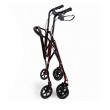 Four-wheel walker with seat function Four-wheel walker with seat function