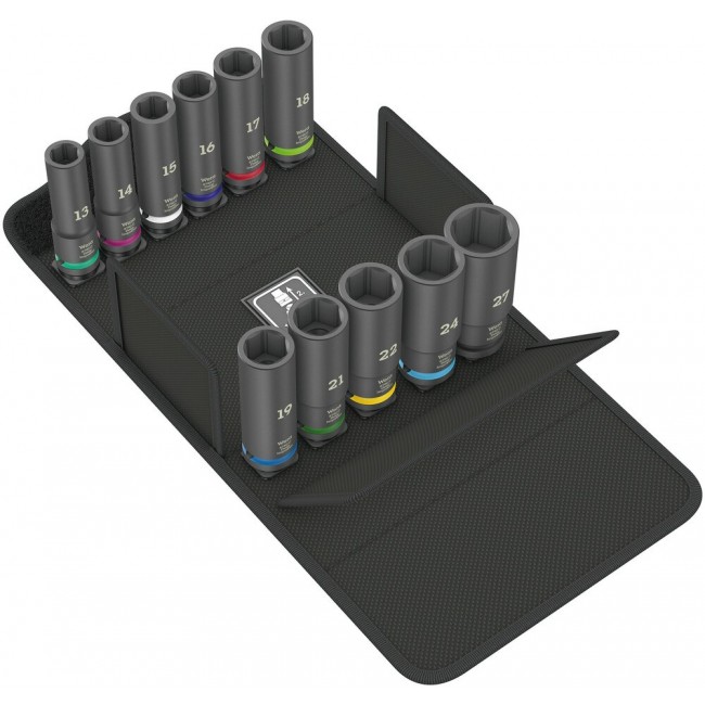 Wera 05004841001 impact socket Impact socket set Black Wera 05004841001 impact socket Impact socket set Black