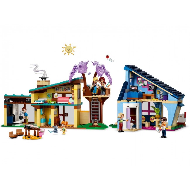 LEGO FRIENDS 42620 OLLY AND PAISLEY'S FAMILY HOUSES LEGO FRIENDS 42620 OLLY AND PAISLEY'S FAMILY HOUSES