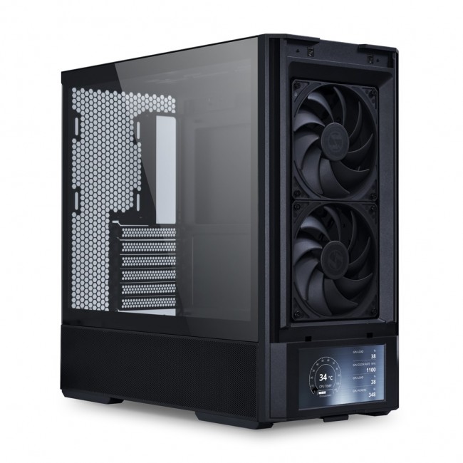 Lian Li LANCOOL 207, Midi case, glass, black