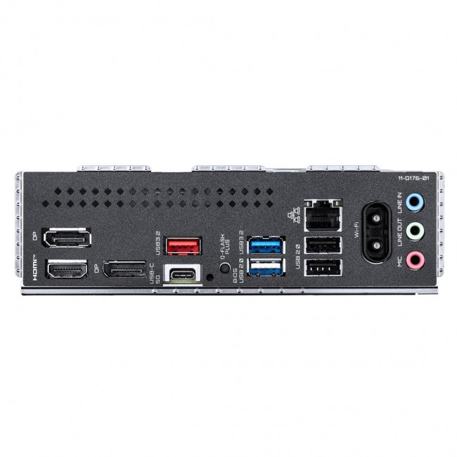 GIGABYTE B840M GAMING PLUS WIFI6E Motherboard - AMD Ryzen 9000 CPUs, 8+2+2 Phases VRM, up to 8200MHz DDR5(O.C), 2xPCIe 4.0 M.2, Wi-Fi 6E, 1GbE LAN, USB 3.2 Gen 2