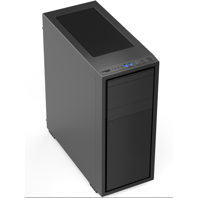 Gembird Fornax K500 ATX computer case, Midi Tower, Black