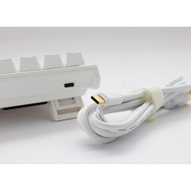 Ducky DKON2061ST keyboard Gaming USB QWERTY US International White