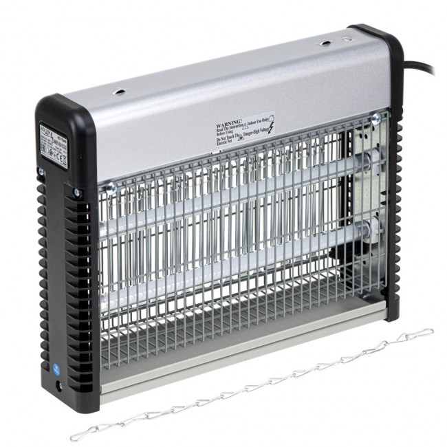 Insecticide lamp ADLER AD 7940 Black, Silver