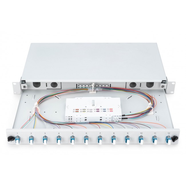 Digitus Fiber Optic Splice Box, Equipped, LC, OS2