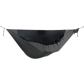 Ticket To The Moon PRO HAMMOCK - Lightest Pro Hanging hammock 1 person(s) Nylon Grey