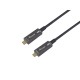 Equip USB-C to C Active Optical Cable, 10m, 4K/60Hz, Video+Data+PD