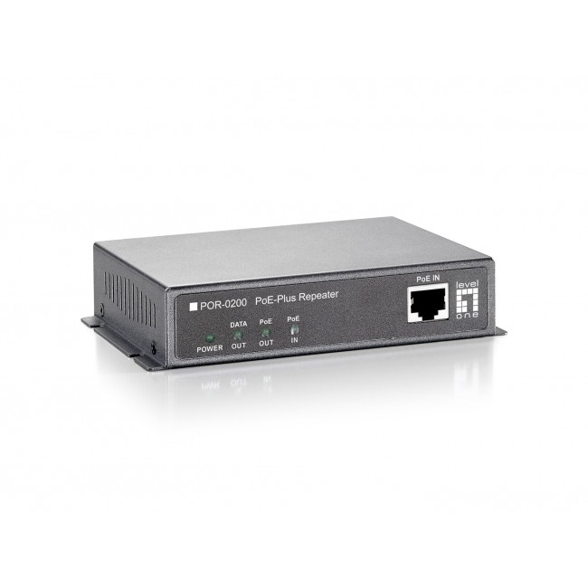 LevelOne PoE Repeater, Cascadable LevelOne PoE Repeater, Cascadable