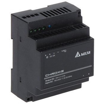 Switching PwrSupply DRC-24V60W-1AZ Delta Elec