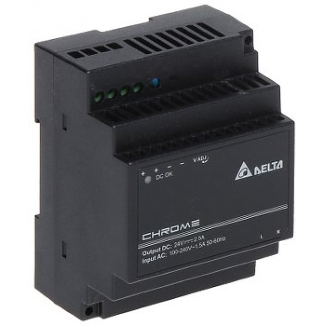 Switching PwrSupply DRC-24V60W-1AZ Delta Elec