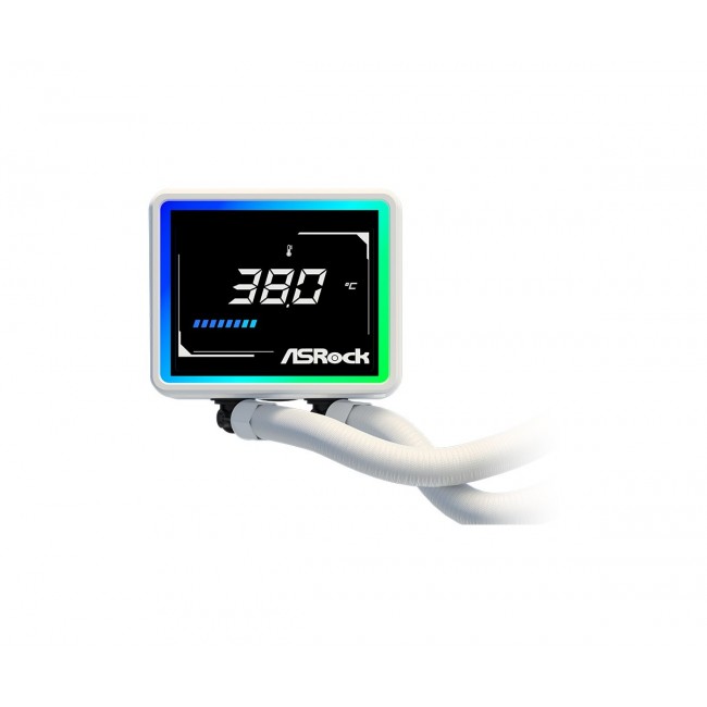 Asrock Challenger White 360 Digital Processor All-in-one liquid cooler 12 cm