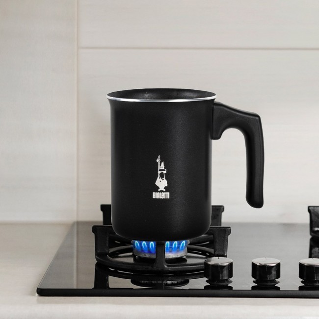 Bialetti 00AGR394 milk frother/warmer Manual milk frother Black