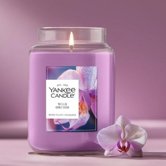 Scented Candle YANKEE CANDLE WILD ORCHID 567 g Large