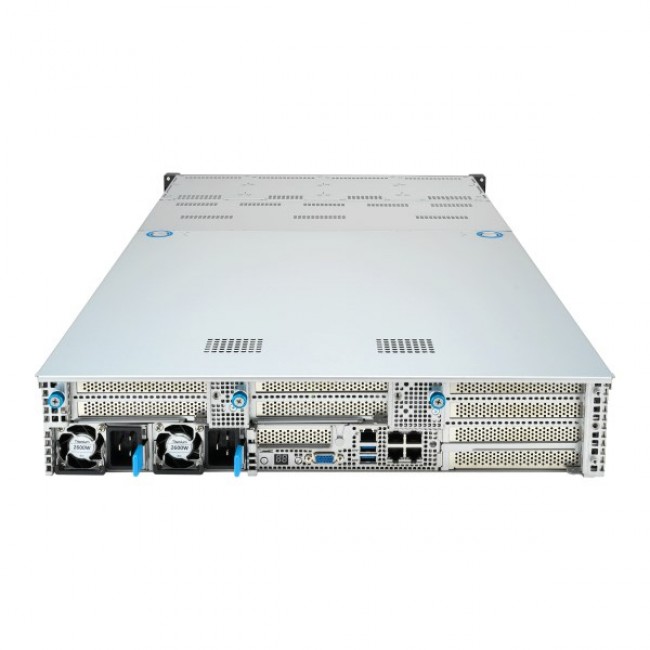 ASUS RS720-E11-RS12U Intel C741 Rack (2U) Black, Silver