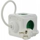 Allocacoc PowerCube Extended Type E power extension 1.5 m 5 AC outlet(s) Indoor Green