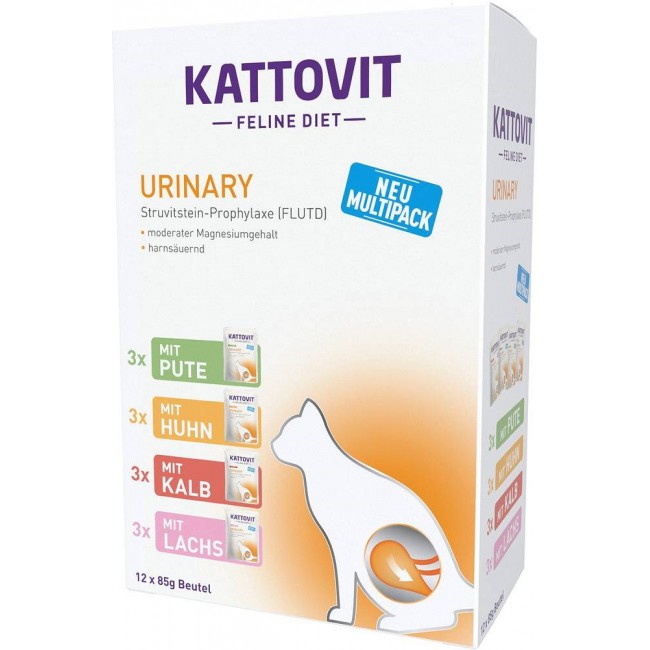 KATTOVIT Feline Diet Urinary - wet cat food - 12 x 85g KATTOVIT Feline Diet Urinary - wet cat food - 12 x 85g