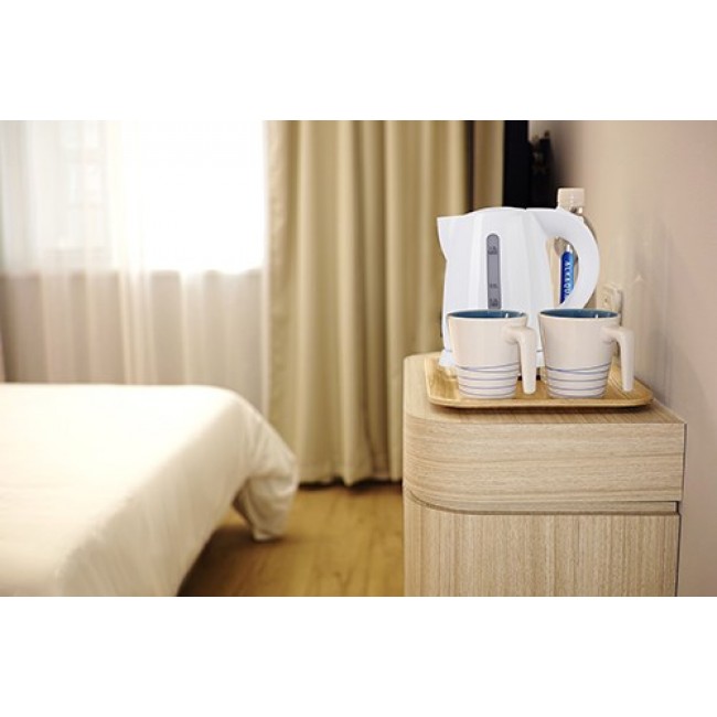 Adler AD 1272 electric kettle 1 L 1600 W Hazelnut, White Adler AD 1272 electric kettle 1 L 1600 W Hazelnut, White