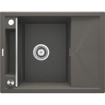 1-bowl magnetic granite sink with drainer