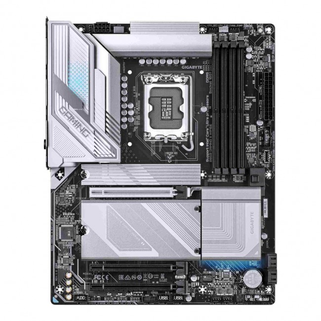 GIGABYTE B860 GAMING X WIFI6E Motherboard - Intel Core Ultra Series CPUs, 12+1+2+1 Phases VRM, up to 9066MHz DDR5, 1xPCIe 5.0 + 2xPCIe 4.0 M.2, 2.5GbE LAN, WIFI 6E, USB4