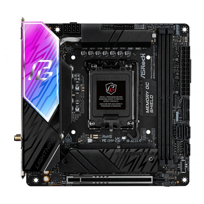 ASRock B860I Lightning WiFi Motherboard ASRock B860I Lightning WiFi Motherboard
