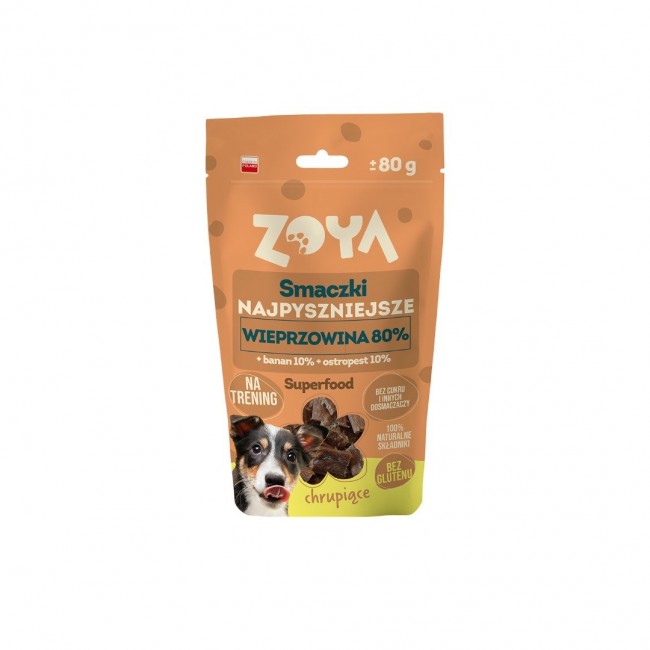 ZOYA Tasty choice Pork - dog treat - 80g